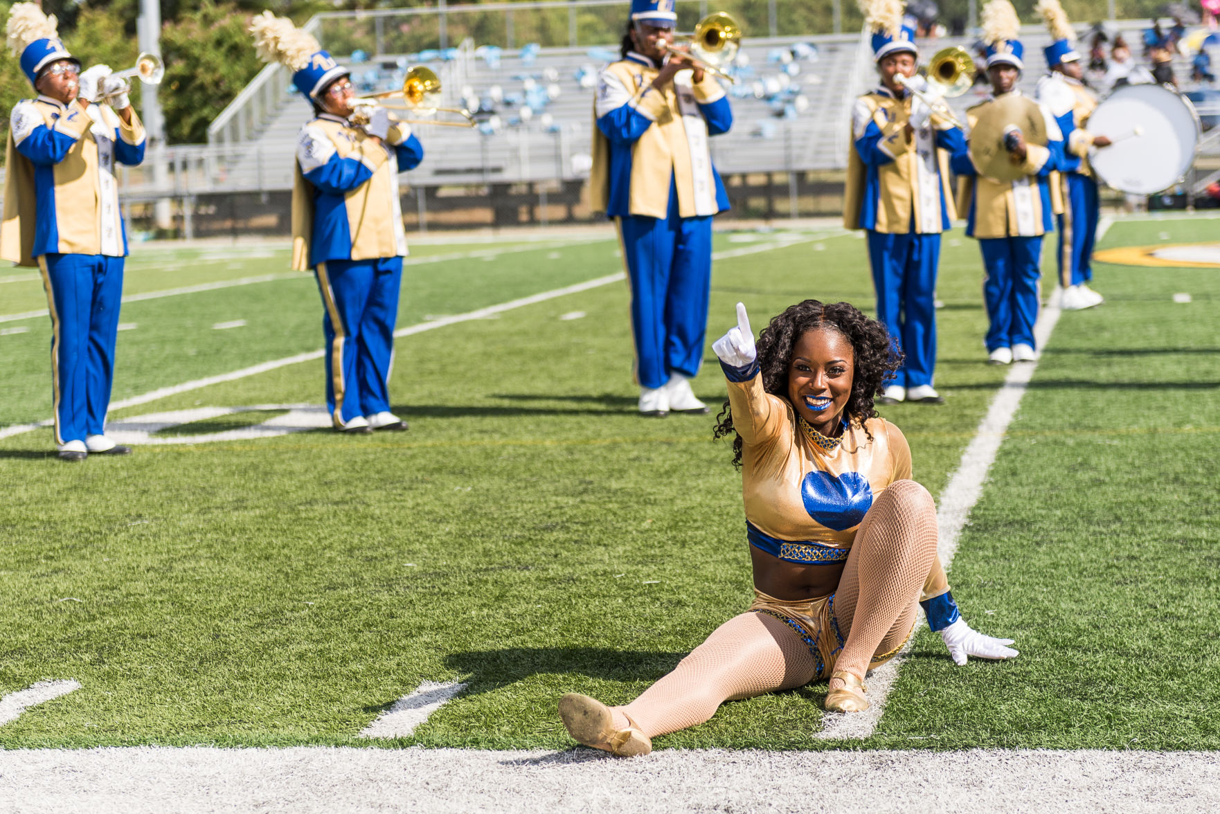 Allen band and dancer
